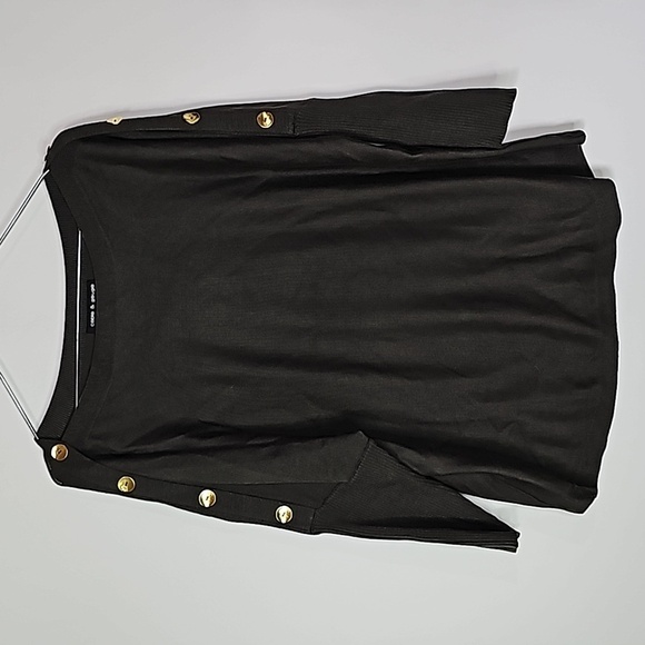 Cable & Guage medium olive green long sleeve shirt - Picture 1 of 6